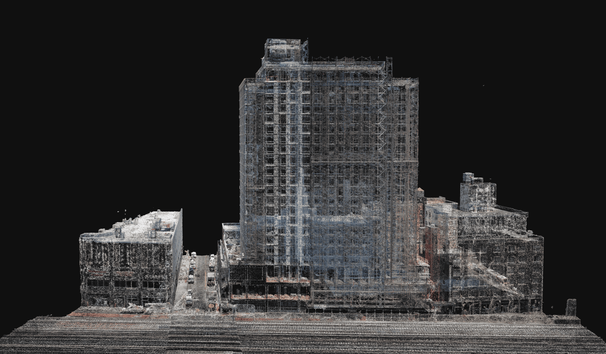Point cloud visualization
